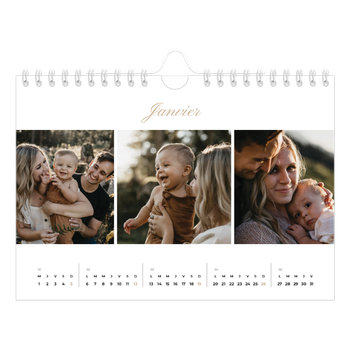 Calendrier photo A5 — Diaporama