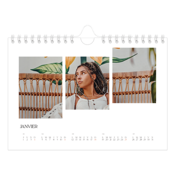 Calendrier photo A5 — Fragments de voyage