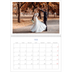 Calendrier photo A4 double (30 x 40 cm) — Classique cobalt [Mai]