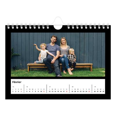 Calendrier photo A5 — Bodures noires [Février]