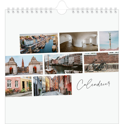 Calendriers annuels carré — Escapade citadine [couverture]