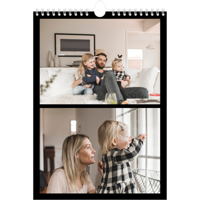 Calendrier photo A4 (20 x 30 cm) — Bodures noires [couverture]