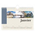 Calendrier photo A5 — Vues du monde [Janvier]