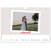 Calendrier photo A3 — Signature carmin [Avril]