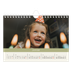 Calendrier photo A5 — Chapitres pastel [Janvier]