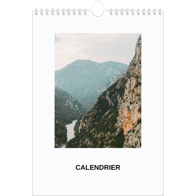 Calendrier photo A4 (20 x 30 cm) — Simple photo [couverture]