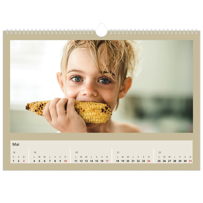 Calendrier photo A3 — Terracotta [couverture]
