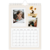 Calendrier photo A5 — Scrapbook vintage [Janvier]