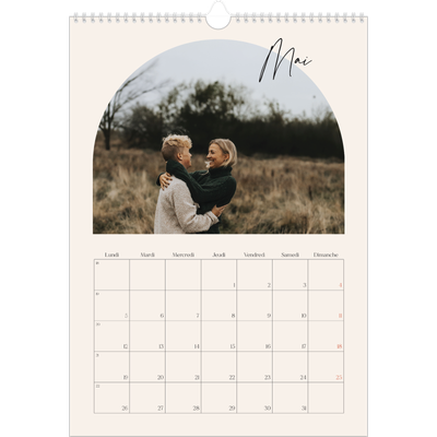 A3 Calendrier annuel — Arche de souvenirs [couverture]