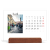 Calendrier de bureau support bois - paysage   — Mon carnet de voyage [Avril]