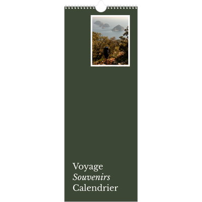 Calendrier mural long  — Terre éditoriale [couverture]