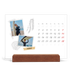 Calendrier de bureau support bois - paysage   — Esprit scrapbook [Février]