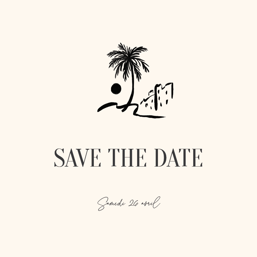 Save the date — Destination : bonheur