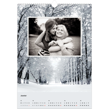 Calendrier photo A3 — Saison en immersion