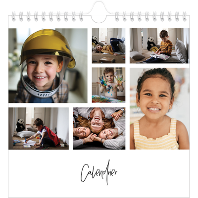 Calendriers annuels carré — Arrangements photo [couverture]