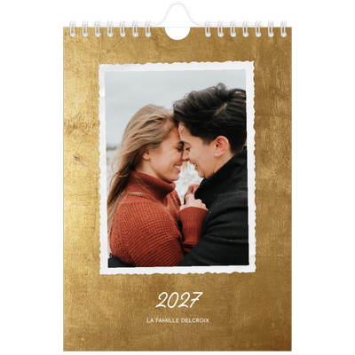 Calendrier photo A5 — Collection de photos [couverture]