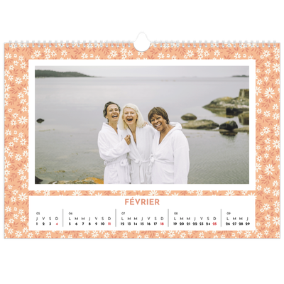 Calendrier photo A3 — En floraison [Février]