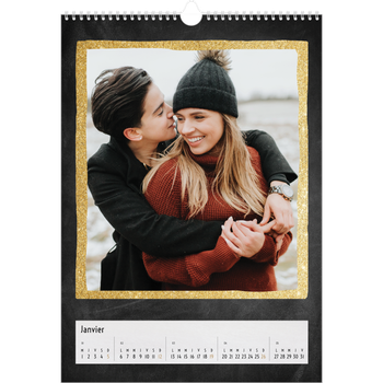 Calendrier photo A3 — Paillete et ardoise