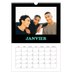 A3 Calendrier annuel — Fun Typo [Janvier]