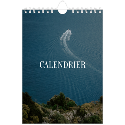 Calendrier photo A5 — Évasion sans fin [couverture]