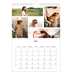 Calendrier photo A4 (20 x 30 cm) — Arrangements photo [couverture]