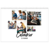 Calendrier photo A4 double (30 x 40 cm) — Journal Intime [couverture]