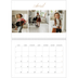 Calendrier photo A4 double (30 x 40 cm) — Diaporama [Avril]