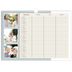 Calendrier photo A3 — Agenda palette naturelle - Famille de 3 [Janvier]
