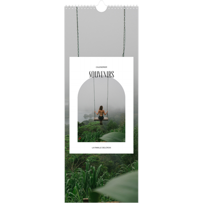Calendrier mural long  — L'arche ouverte [couverture]