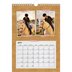 Calendrier photo A4 (20 x 30 cm) — Scrapbooking [Avril]