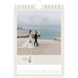 Calendrier photo A5 — Initiales fleuries [Janvier]