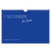 Calendrier photo A4 — Classique cobalt [couverture]