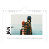 Calendrier photo A5 — Espace blanc [Janvier]