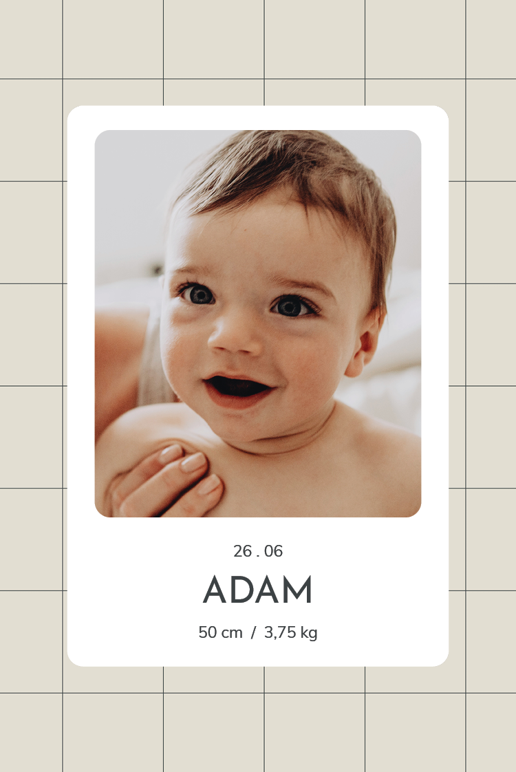 Cartons d'invitation — Entrecroisement simple