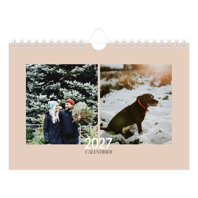 Calendrier photo A5 — Superposition [couverture]