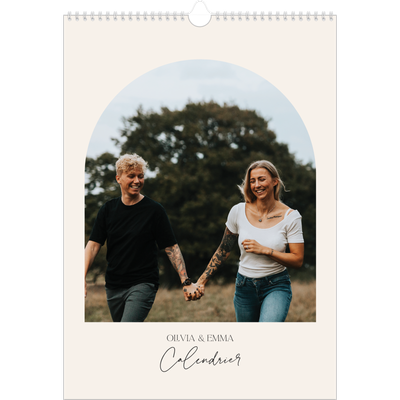 A3 Calendrier annuel — Arche de souvenirs [couverture]