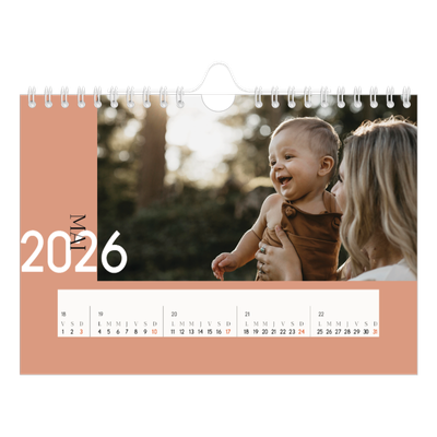 Calendrier photo A5 — Superposition [couverture]