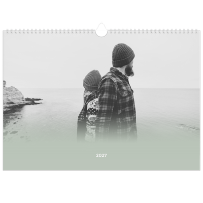 Calendrier photo A3 — Fondu argile [couverture]