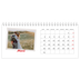 Calendrier de bureau — Signature carmin [Mai]