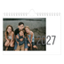 Calendrier photo A5 — Numéros mensuels [couverture]