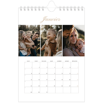 Calendrier photo A5 — Diaporama