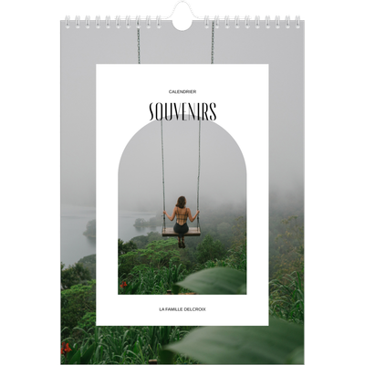 Calendrier photo A4 (20 x 30 cm) — L'arche ouverte [couverture]