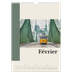A3 Calendrier annuel — Vues du monde [Février]