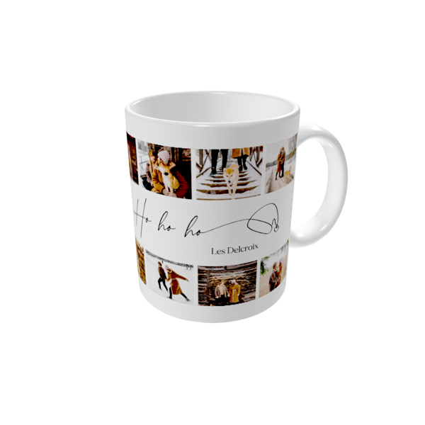 Mug personnalisé — Mosaïque festive