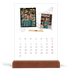 Calendrier de bureau support bois - portrait  — Esprit scrapbook [couverture]