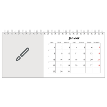 Calendrier de bureau — Créez votre produit
