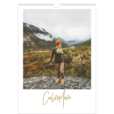 A3 Calendrier annuel — Manuscrit [couverture]