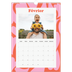 Calendrier photo A4 (20 x 30 cm) — Jeu de motifs [Février]