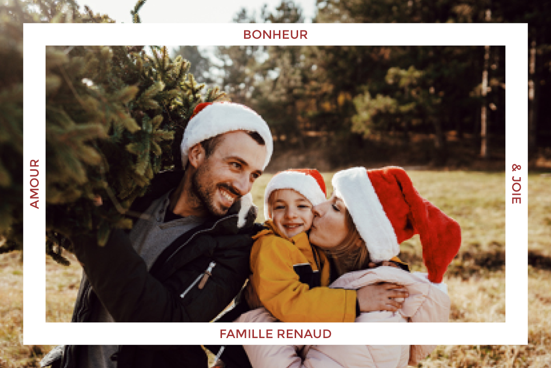 Faire-part & Cartes — Message encadré