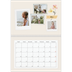 Calendrier photo A4 double (30 x 40 cm) — Scrapbook vintage [couverture]